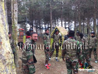 Galatasaray Paintball Oynarken