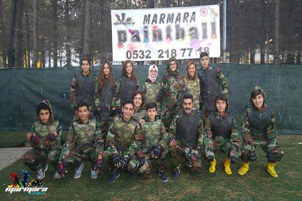 okullar için paintball etkinliği