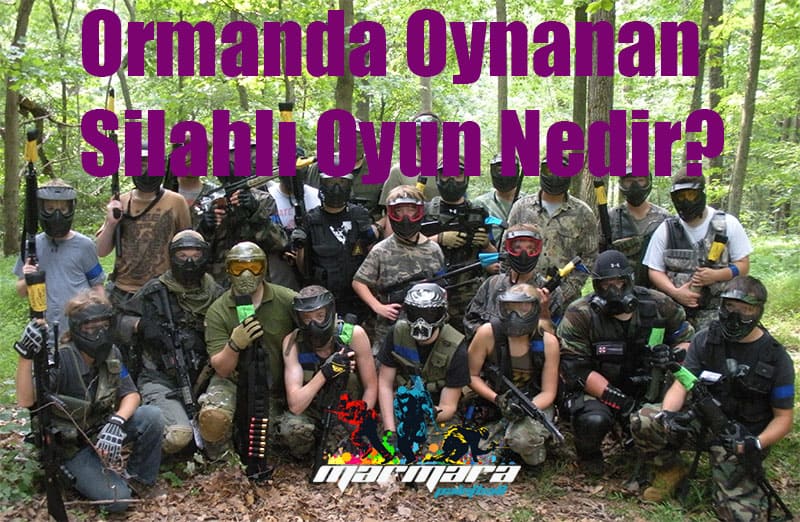 Ormanda oynanan silahlı oyun