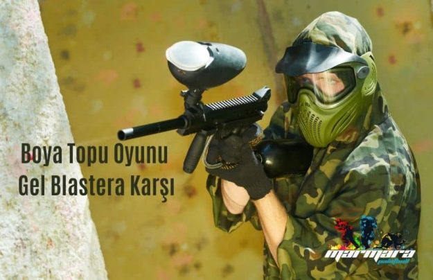 Boya Topu Oyunu Gel Blastera Karşı