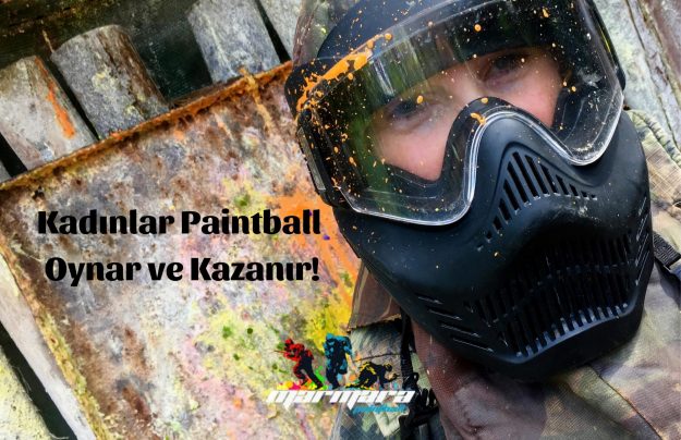 Kadınlar Paintball Oynar ve Kazanır!