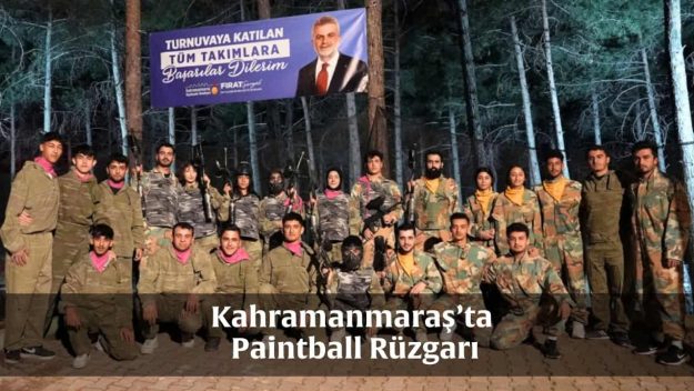 Kahramanmaraş’ta Paintball Rüzgarı